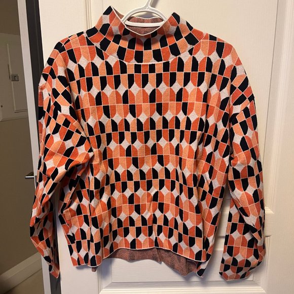 Anthropologie Maeve The Cary’s soft oversized Mock Neck Sweater - Picture 2 of 4